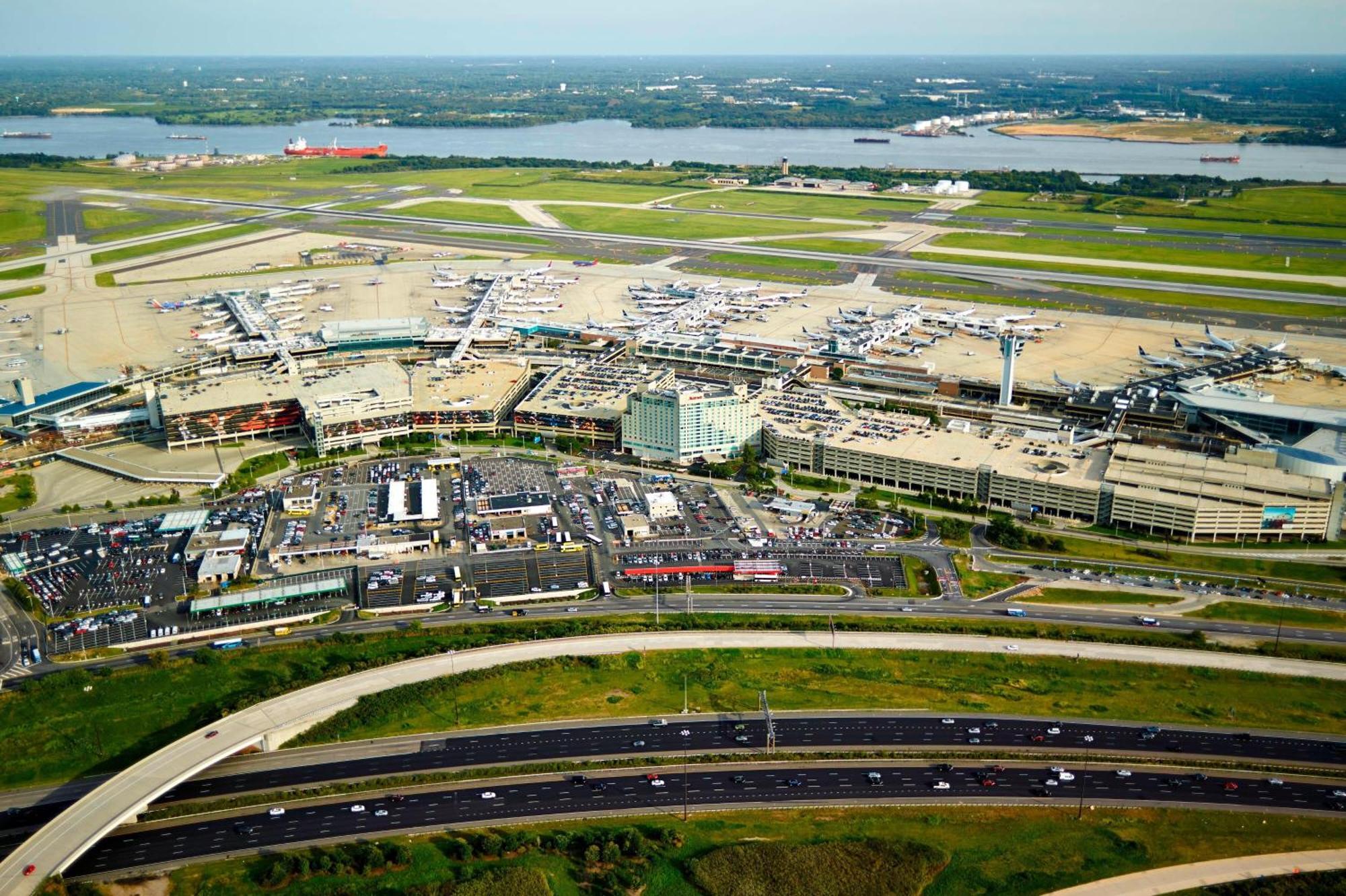 Philadelphia Airport Marriott Hotel Bagian luar foto